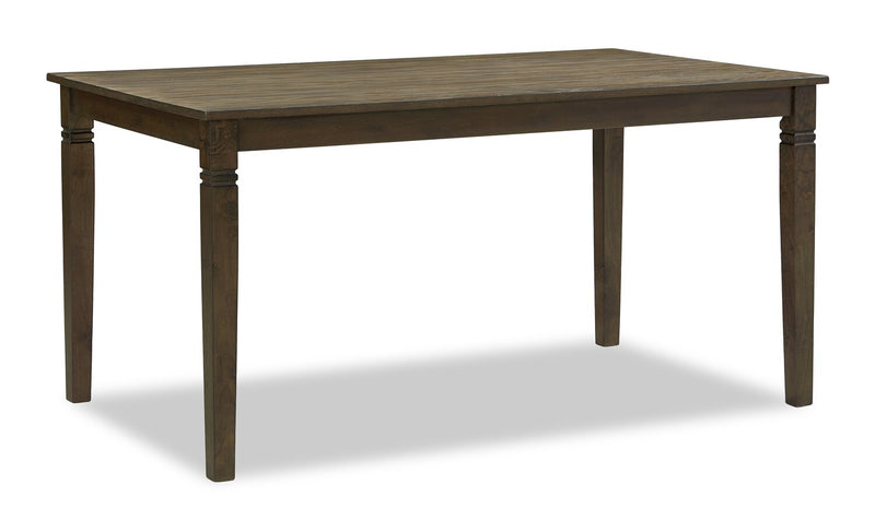 Devon Dining Table, Wood, 60\"W - Dark Brown