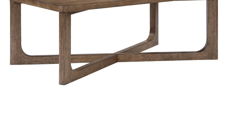 Maxwell 48\" Coffee Table - Light Brown Hickory