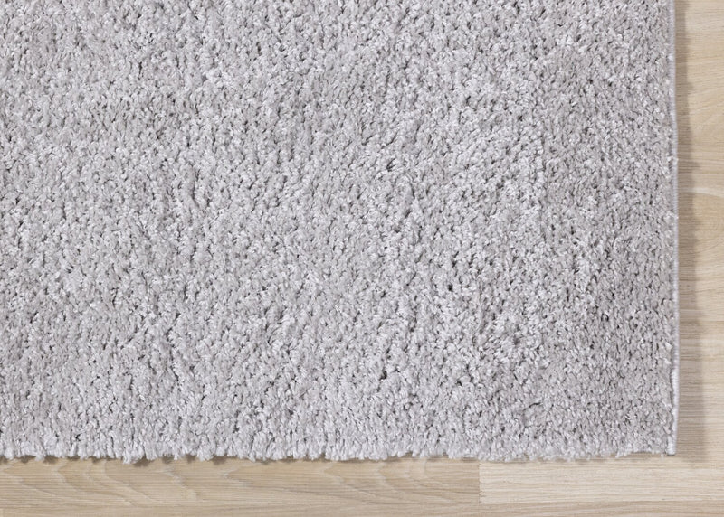 Pascal Grey Shag Area Rug - 5'3\" x 7'7\"