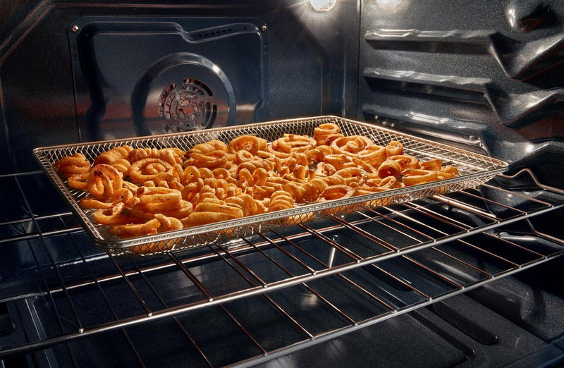 Whirlpool 5 Cu. Ft. Gas Range with Air Fry and Self-Clean - White - WFGS5030RW