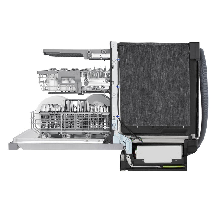 LG 24\" 46 dBA Built-In Top-Control Smart Dishwasher with QuadWash®Pro  - Smudge Proof Stainless Steel - LDPH5554S