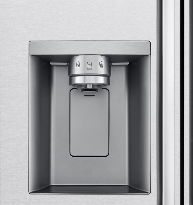 LG 36\" 27 Cu. Ft Side by Side Refrigerator - Fingerprint Resistant Stainless Steel - LL27T3530S