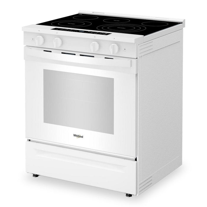 Whirlpool 5.3 Cu. Ft. Electric Range with Air Fry and WipeClean™ Coating - White - YWSES7530RW