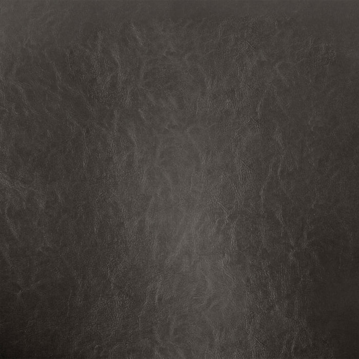 Zello 22.5\" Faux Leather Ottoman with Wood Legs - Brown