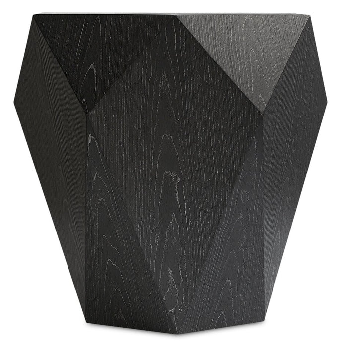 Dawson 19” Modern End Table - Black