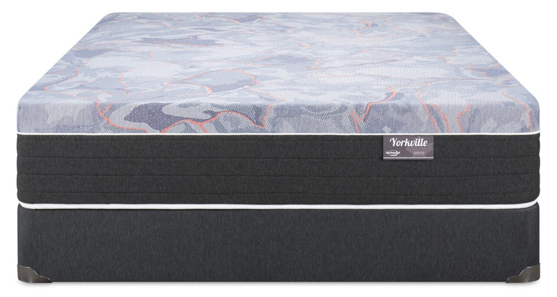 Springwall Yorkville Smooth Top Firm Twin Mattress Set