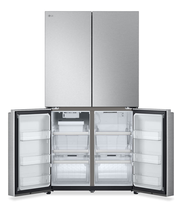 LG 36” 23.6 Cu. Ft French 4-Door Counter-Depth Refrigerator with Ice Maker - LF24C8200S