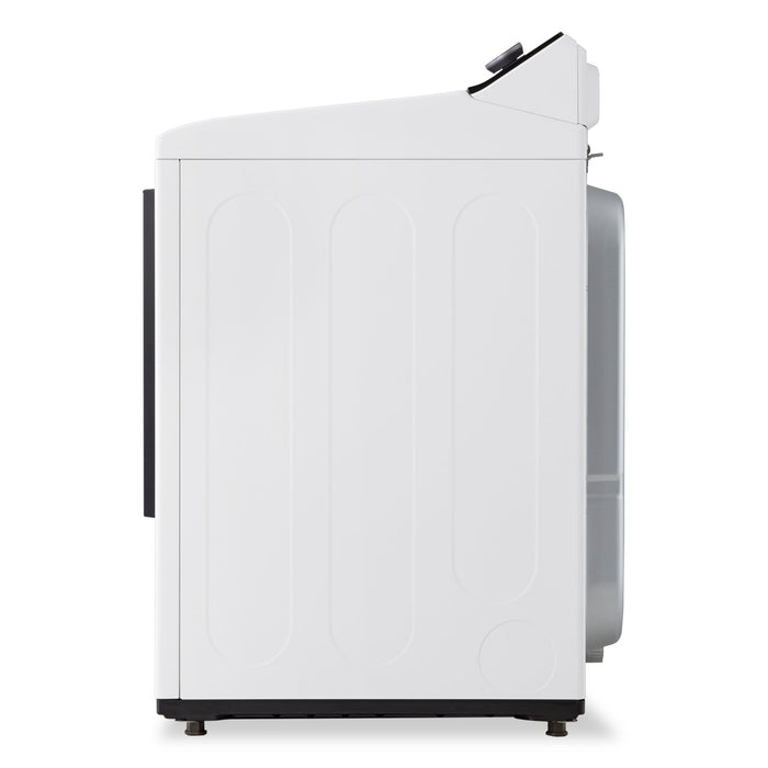 LG 7.3 Cu. Ft. Electric Dryer - White - DLE8400WE