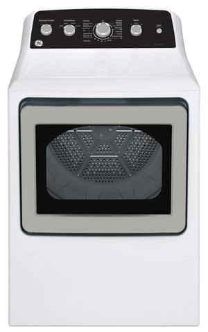 GE 7.2 Cu. Ft. Gas Dryer with SaniFresh Cycle - White - GTD49GBMRWS