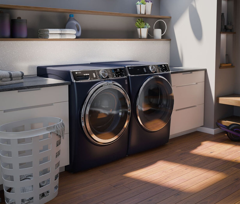 Profile 6.1 Cu. Ft. Front-Load Washer and 7.8 Cu. Ft. Electric Dryer with Steam and Built-In Wi-Fi