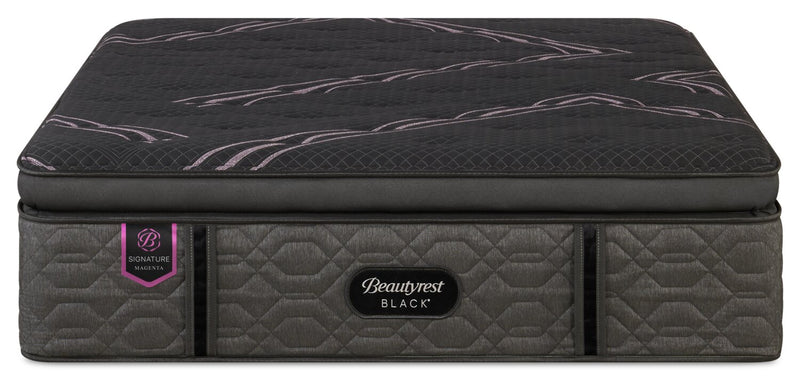 Beautyrest Black Signature Magenta Euro Pillowtop Queen Mattress