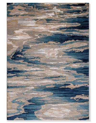 Samantha Multi-Coloured Contemporary Area Rug – 5'3" x 7'5" | Carpette contemporaine Samantha multicolore - 5 pi 3 po x 7 pi 5 po