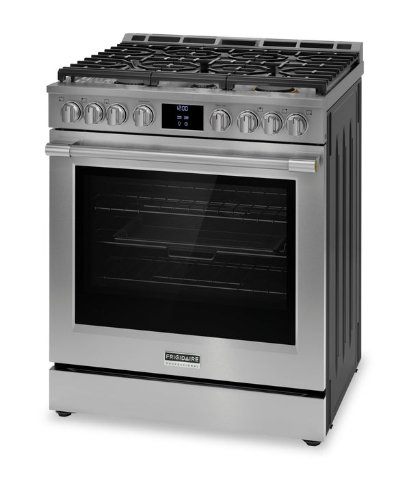Frigidaire Professional 6 Cu. Ft. Gas Range With Total Convection and Air Fry - Smudge-Proof® Stainless Steel - PCFG3080AF