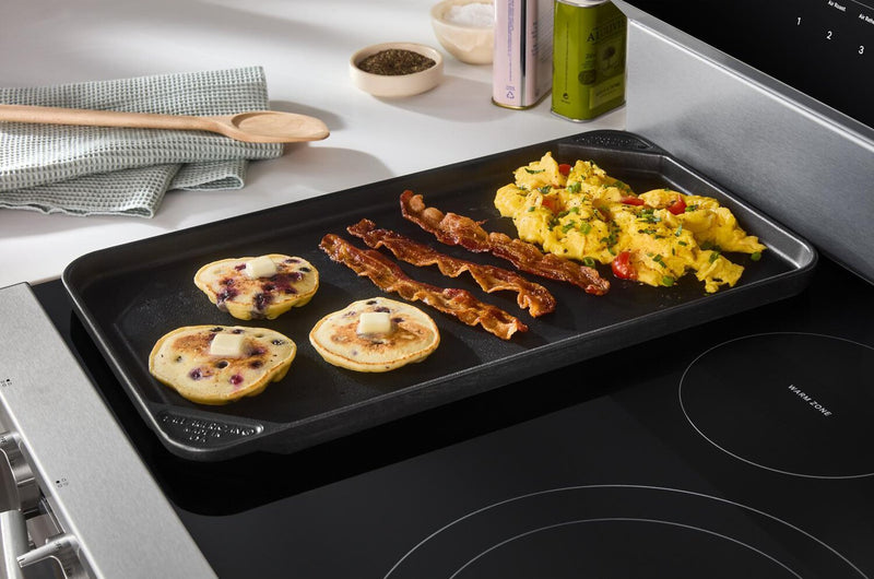 Whirlpool 5 Cu. Ft. Smart Gas Range with Air Fry and Self-Clean - Stainless Steel - WFGS7530RZ