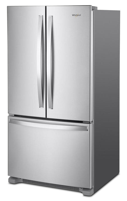Whirlpool 36\" 20 Cu. Ft. Counter-Depth French-Door Refrigerator - Stainless Steel - WRFC2036RZ