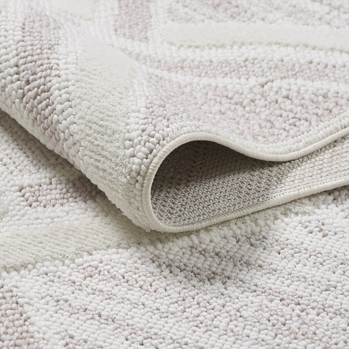 Knox Moroccan Beige Area Rug - 5'3\" x 7'7\"