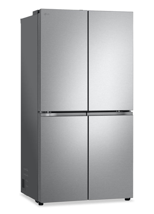 LG 36” 23.6 Cu. Ft French 4-Door Counter-Depth Refrigerator with Ice Maker - LF24C8200S