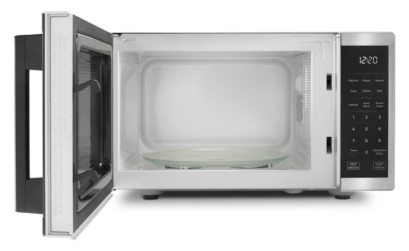 Whirlpool 0.9 Cu. Ft. Countertop Microwave with Steam - WMCS3019RS