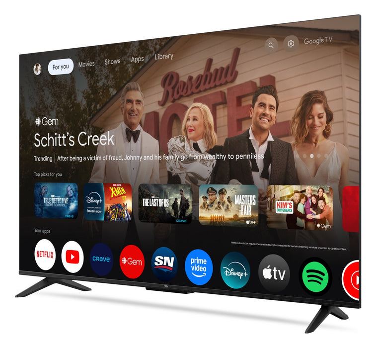 TCL 50\" S45K 4K UHD Google Smart TV