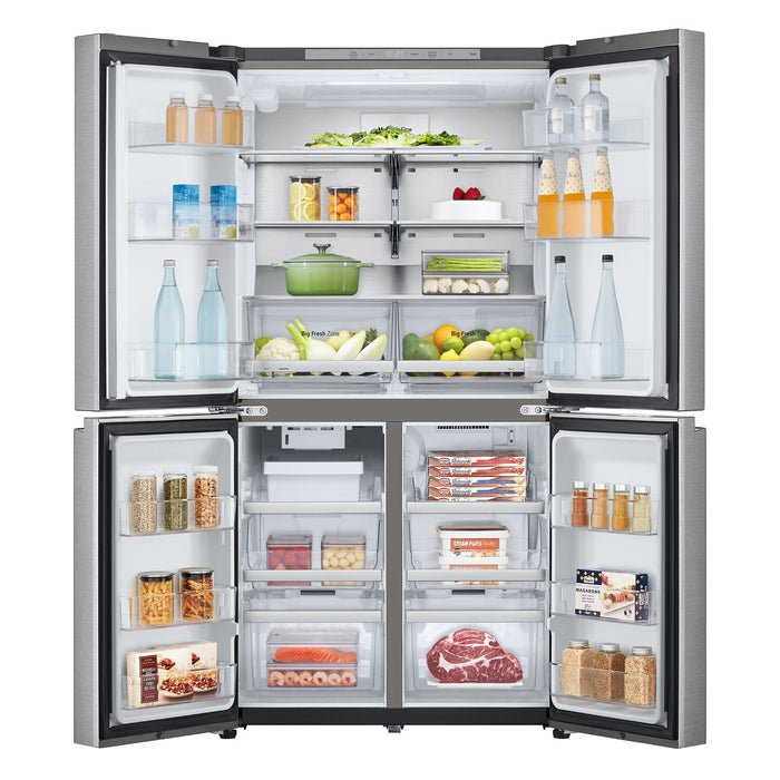 LG 36” 23.6 Cu. Ft French 4-Door Counter-Depth Refrigerator with Ice Maker - LF24C8200S