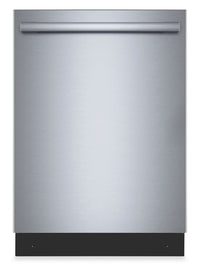 Bosch 500 Series 24'' 44 dBA Built-In Dishwasher Anti-Fingerprint Brushed Steel - SHX65DM5N
