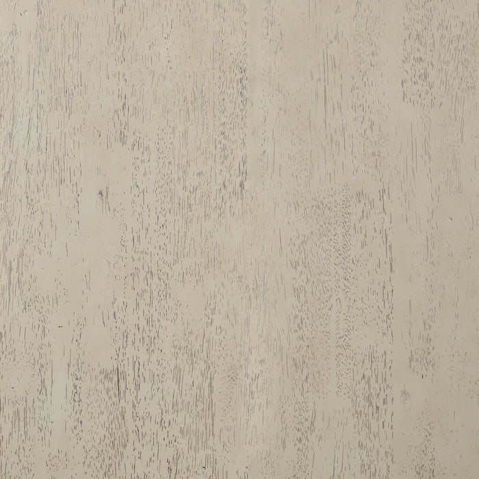 Parker Cabinet Bed with Memory Foam Mattress, Brushed Driftwood - Queen Size