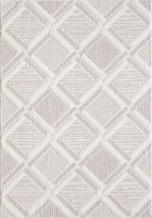 Knox Moroccan Beige Area Rug - 7'11\" x 10'10\"