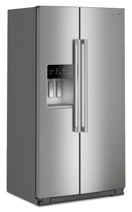 Maytag 36\" 20.8 Cu. Ft. Side-by-Side Refrigerator - Fingerprint-Resistant Stainless - MRSC6636RZ