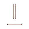 Thor Kitchen Handle and Knob Set for 36” Refrigerator in Rose Gold - CKA-RF3621-RSG