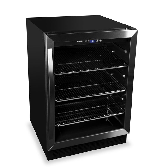 Danby 5.7 Cu. Ft. 154-Can Beverage Centre - Stainless Steel - DBC057A1BSS