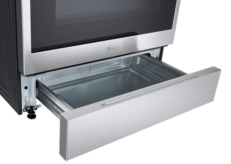 LG 6.3 Cu Ft. Smart Gas Slide-In Range with Air Fry- Fingerprint Resistant Stainless Steel - LSGL6335X