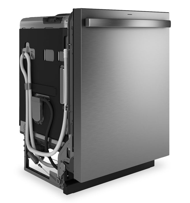 GE 24\" 45 dBA Top Control Dishwasher - Fingerprint Resistant Stainless Steel - PDT705SYWFS