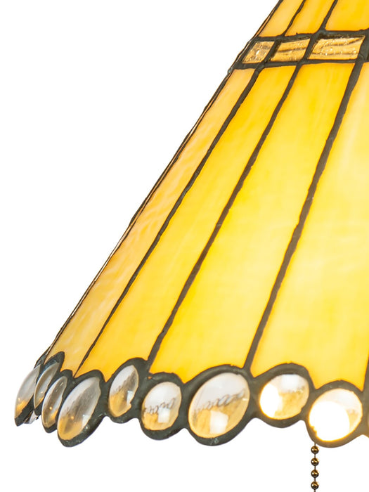 Celeste 22.5\" Tiffany Style Hand-Blown Glass Table Lamp