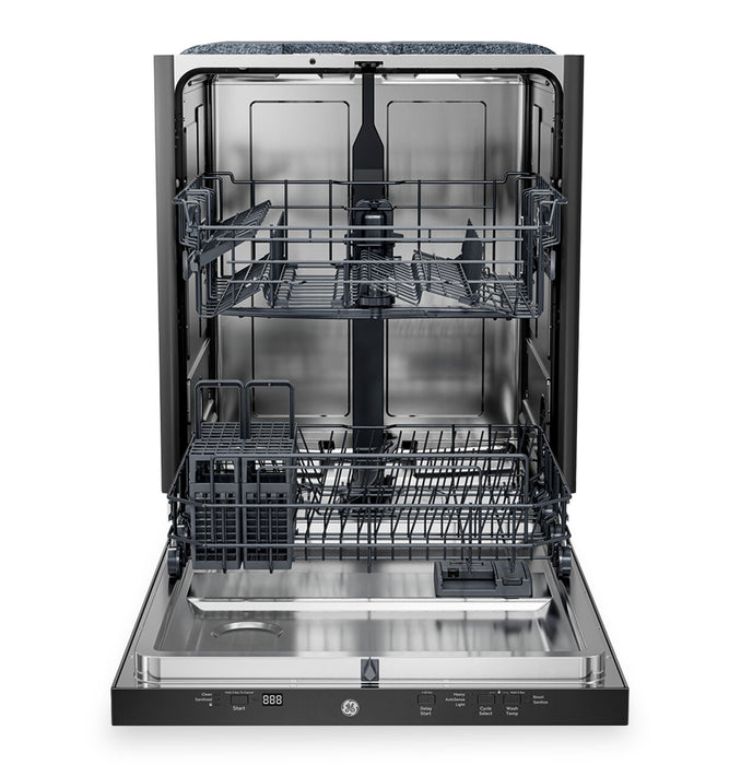 GE 24” 50 dBA Top Control Dishwasher with Auto Open Dry - Stainless Steel - GBT500SSVSS