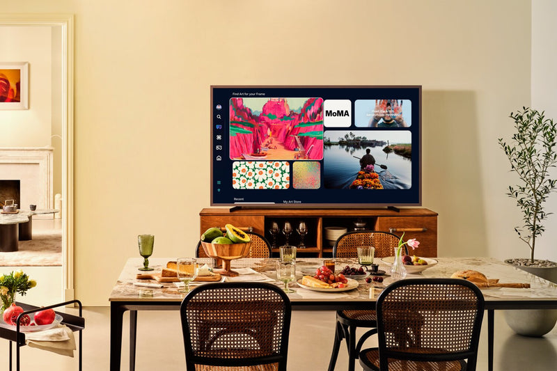 SAMSUNG 75\" LS03FW The Frame Neo QLED Vision AI 4K UHD Smart Tizen OS TV (QN75LS03FWFXZC) - 2025 Model