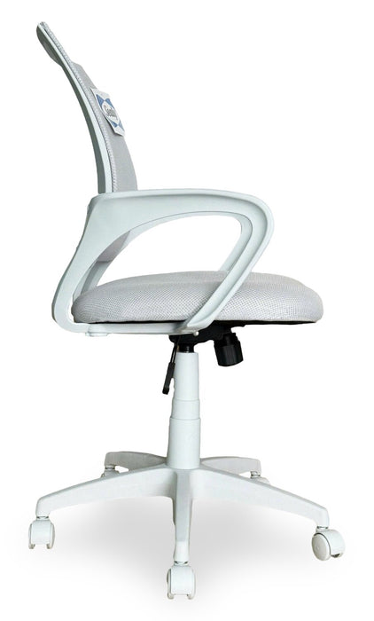Sealy® Raven 25.2” Adjustable Ergonomic Office Chair with Mesh Padding - White