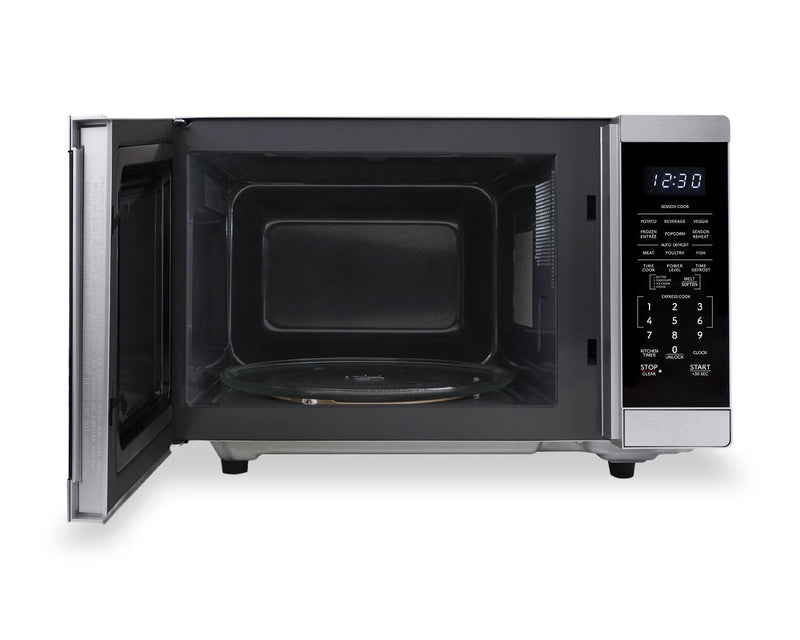 Sharp 1.4 Cu. Ft. Carousel® Countertop Microwave with Inverter Technology - Stainless Steel - SMC1464KSC