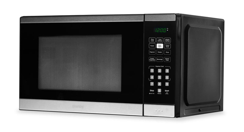 Danby 1.1 Cu. Ft. Countertop Microwave - Stainless Steel - DBMW1126BBS