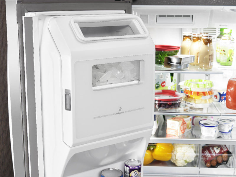 Whirlpool 36\" 26 Cu. Ft. French-Door Refrigerator - Fingerprint Resistant Stainless Steel - WRMF7736PZ