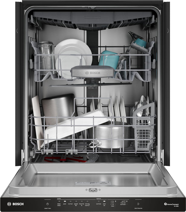 Bosch 500 Series 24” 44 dBA Built-In Dishwasher - Anti-Fingerprint Brushed Steel - SHP65DM5N