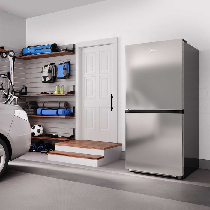 Midea 20 Cu. Ft. 3-in-1 Convertible Refrigerator-Freezer - Stainless Steel - MRU21C7BST