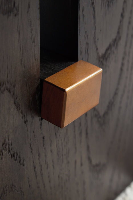 Warwick 52” Solid Wood and Marble Coffee Table – White and Brown Oak