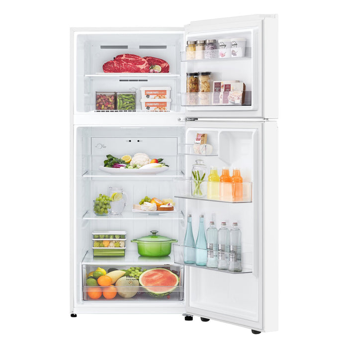 LG 28\" 18 Cu. Ft. Garage-Ready Top-Freezer Refrigerator - White - LT18S2100W