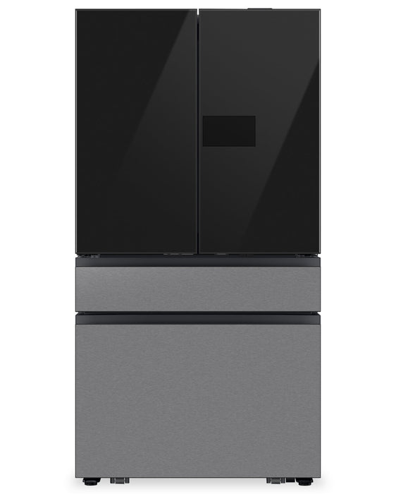 Samsung 36\" 23 Cu. Ft. Bespoke Counter-Depth French-Door Refrigerator with AI Home Screen - RF90F29BECRAA