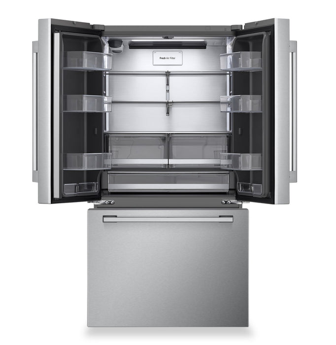 LG Studio 36\" 27 Cu. Ft. Smart Counter-Depth MAX™ French-Door Refrigerator - Stainless Steel - SRFB27S3