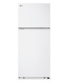 LG 28\" 18 Cu. Ft. Garage-Ready Top-Freezer Refrigerator - White - LT18S2100W
