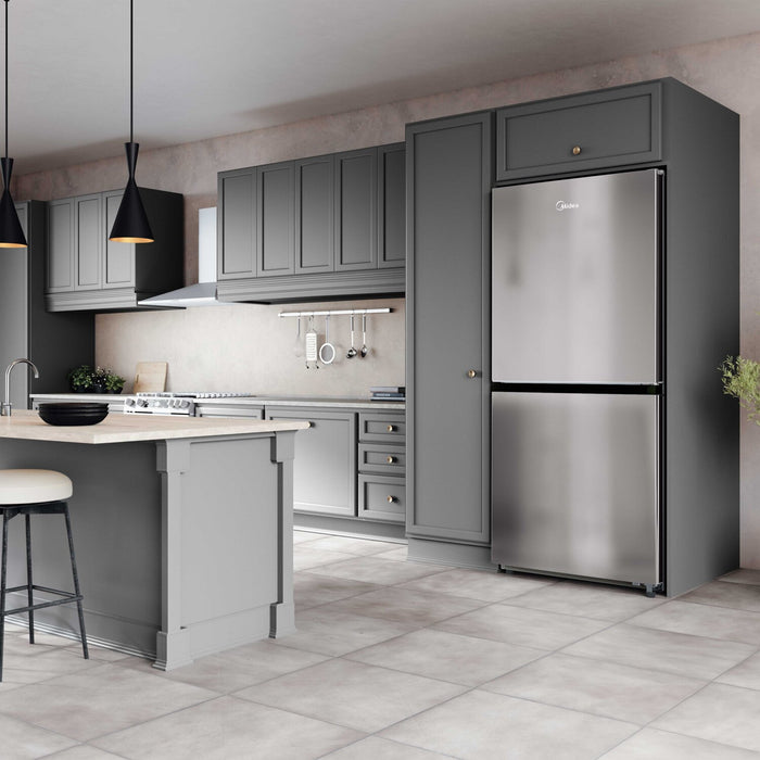 Midea 20 Cu. Ft. 3-in-1 Convertible Refrigerator-Freezer - Stainless Steel - MRU21C7BST