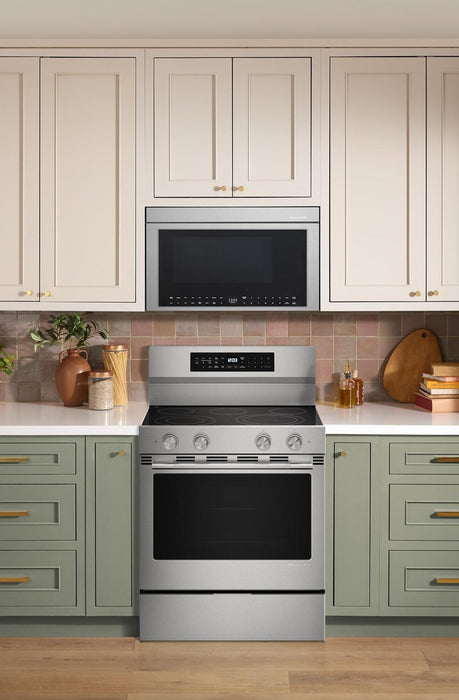 KitchenAid 30\" 5.3 Cu. Ft. Electric Range - Fingerprint Resistant Stainless Steel - YKFES530SPS