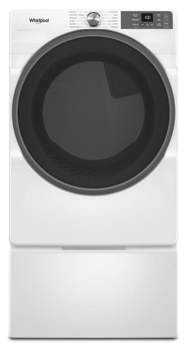 Whirlpool 7.4 Cu. Ft. Smart Gas Dryer with Wrinkle Shield™ - White - WGD5720RW