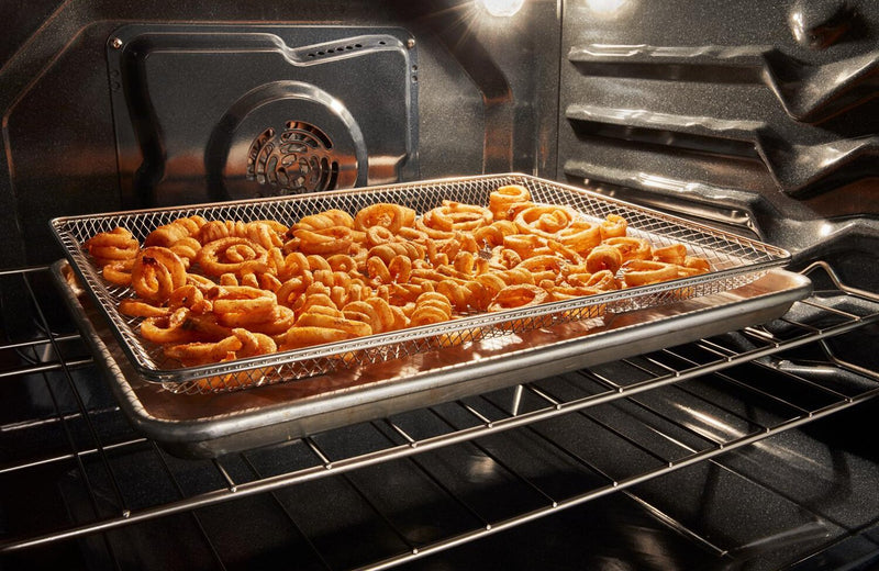 Whirlpool 5.3 Cu. Ft. Electric Range with No Preheat Air Fry - Black - YWFES5030RB